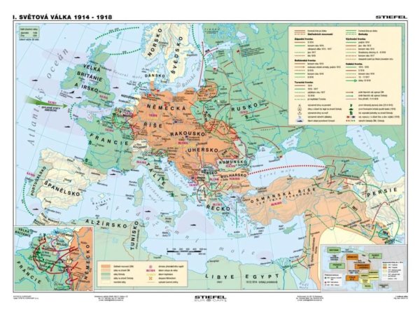 I.světová válka / vznik ČSR, 160 x 120