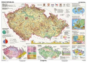 ČR - tematické mapy, 160x120 cm