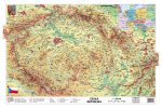 ČR - obecně geografická / pracovní, 160x120 cm