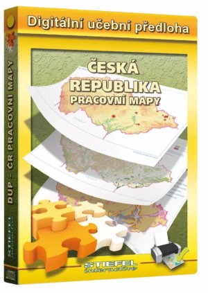 ČR – pracovní mapy