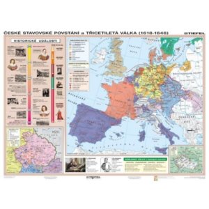 Dějiny Evropy (1526 - 1648), 160 x 120 cm 2v1 (+15 A3)