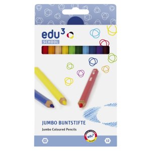 Šestihranné pastelky JUMBO HEX