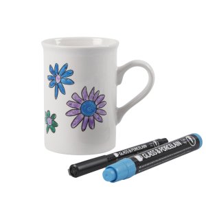 Fixky na sklo a porcelán - neprůhledné - Image 4