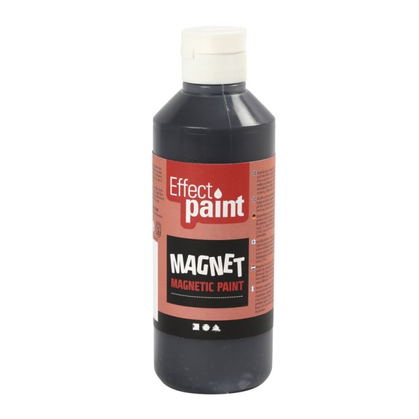 Magnetická barva - černá