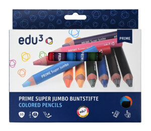 PRIME SUPER JUMBO - pastelky (10 ks)