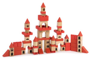 Hrad, stohovatelná stavebnice