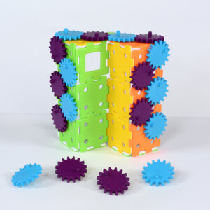 Můj první Polydron - Ozubená kolečka